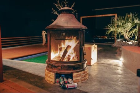 焚火用ファイヤーピット